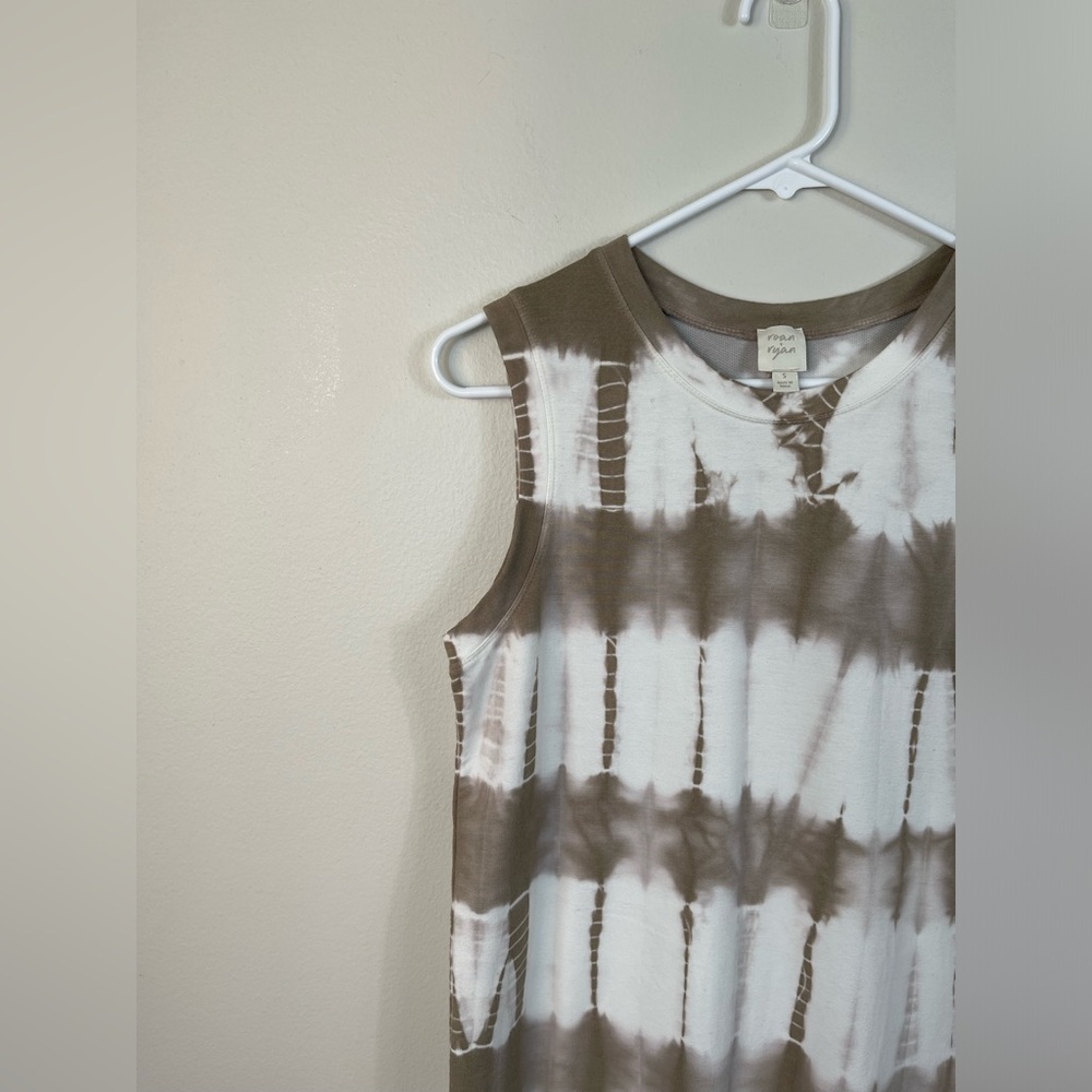 Roan+Ryan Sleeveless Tie-Dye Dress Summer Beach Size S - Picture 2 of 13